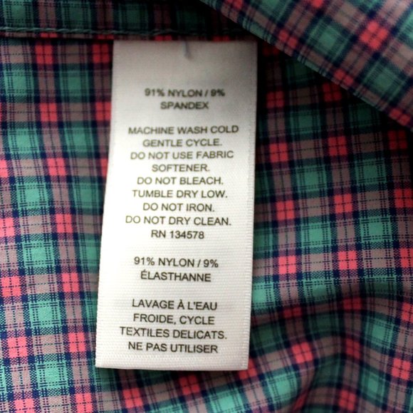 Vinyard Vines NEW Slim Fit Tucker Quick Dry Teton Mens Small Shirt - Picture 5 of 7